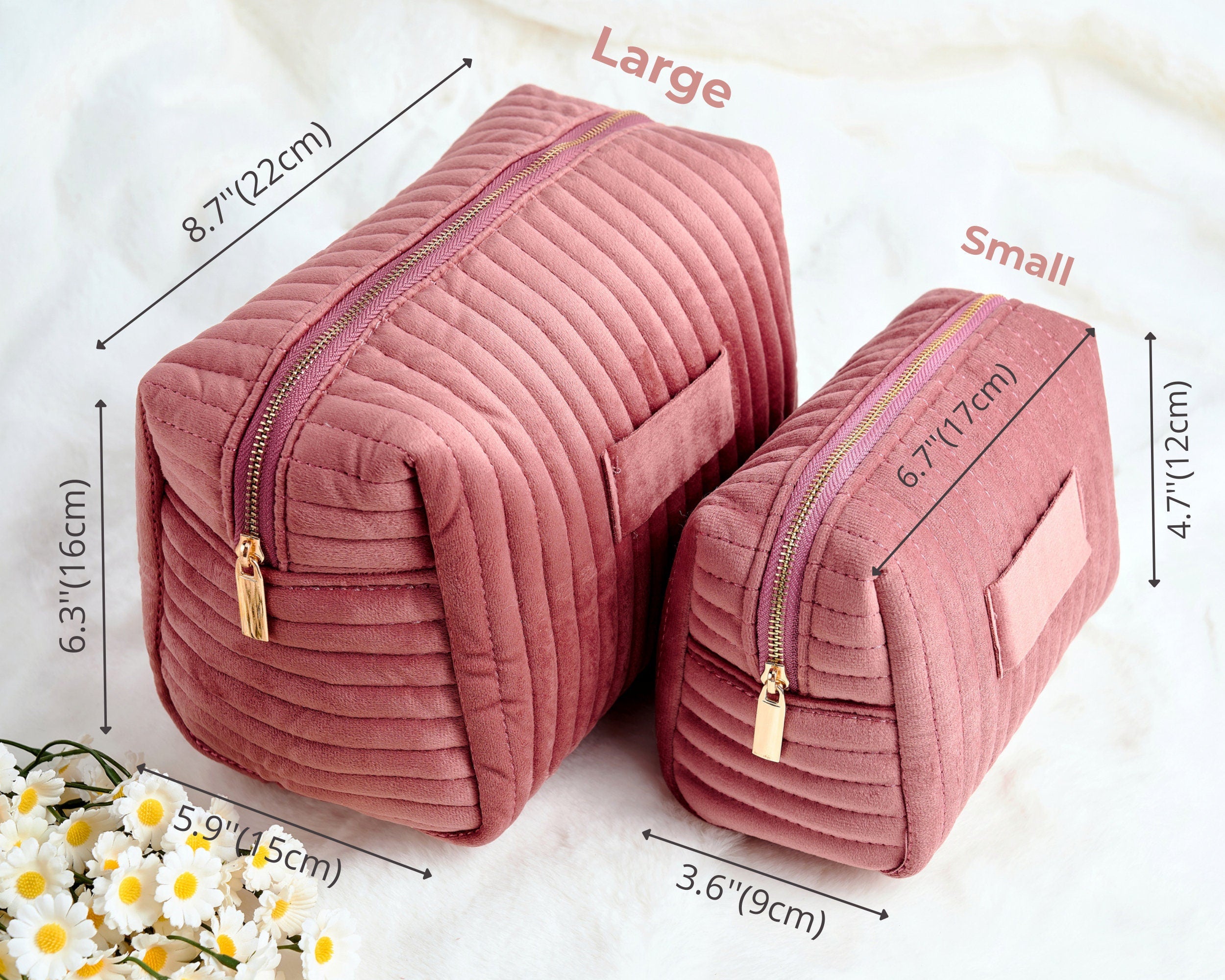 Custom Makeup Bag, Bride Toiletry Bag