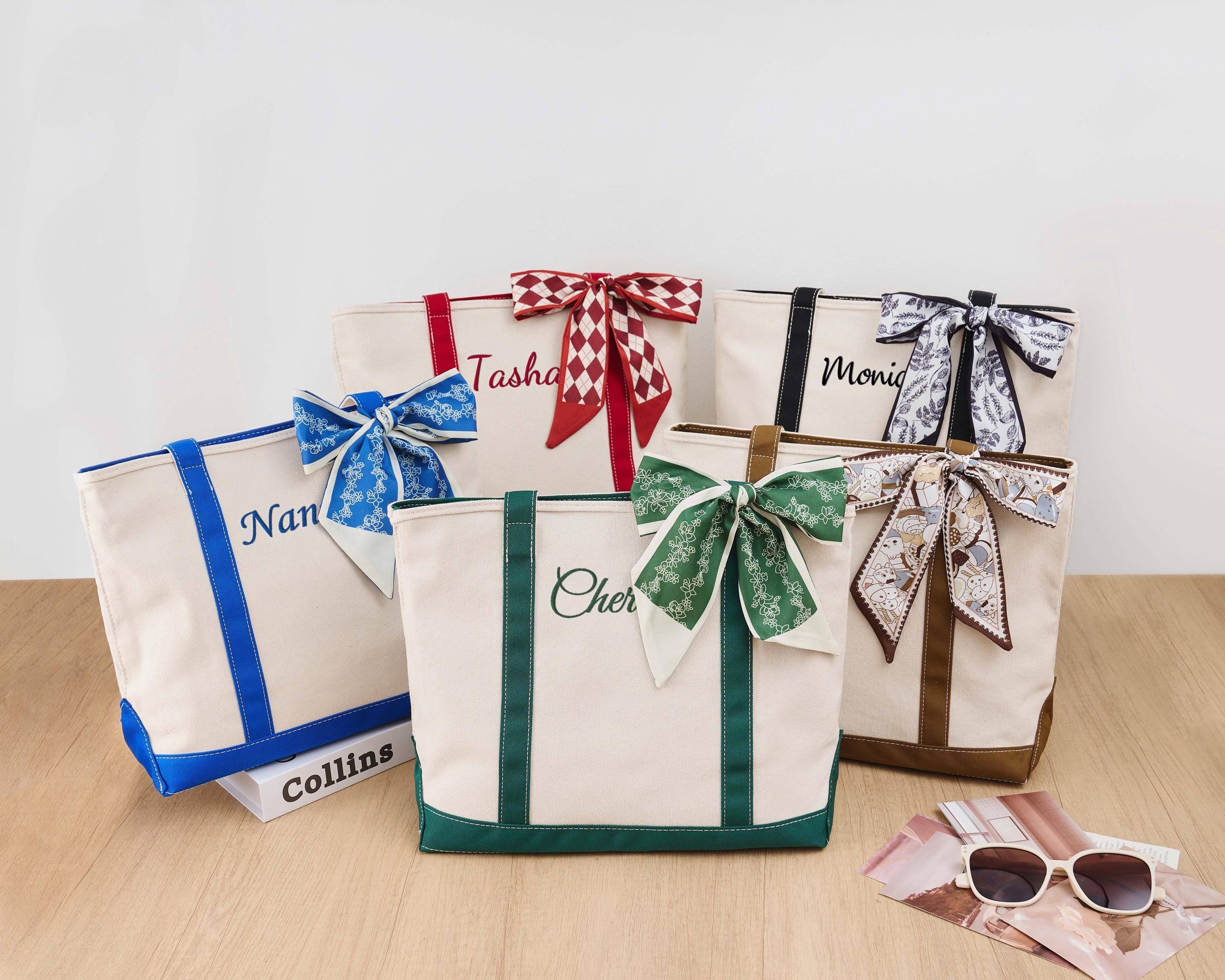 Custom Tote Bag, Personalized Canvas Tote