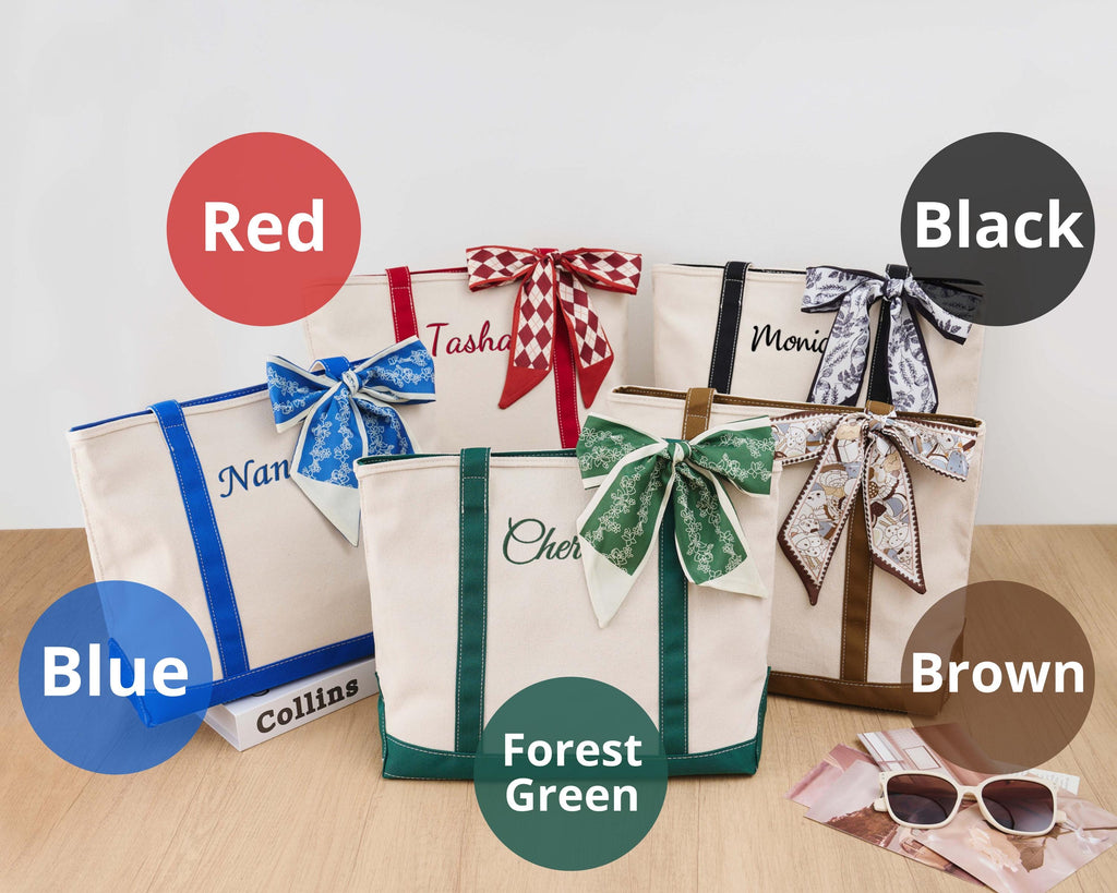 Custom Tote Bag, Personalized Canvas Tote