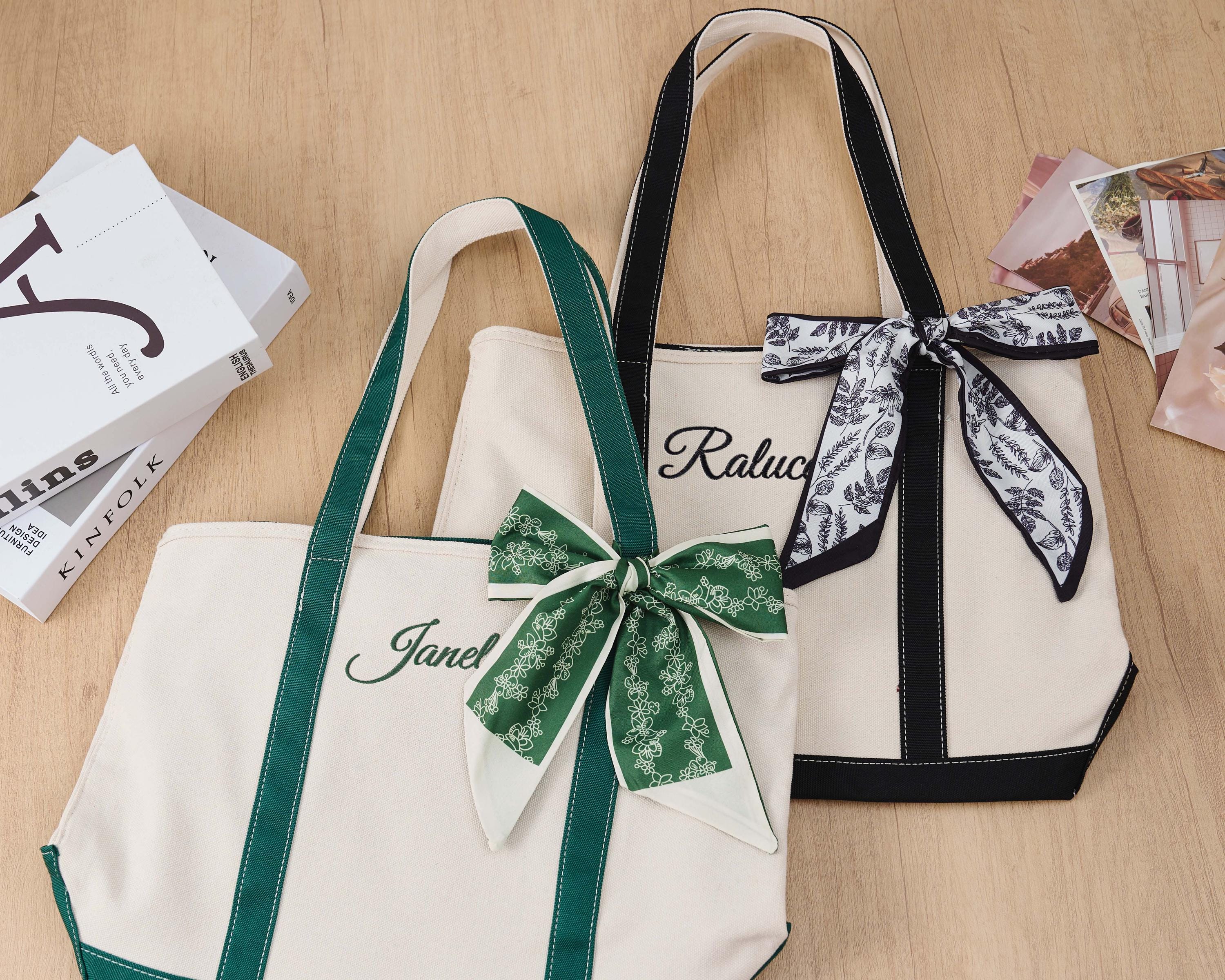 Custom Tote Bag, Personalized Canvas Tote