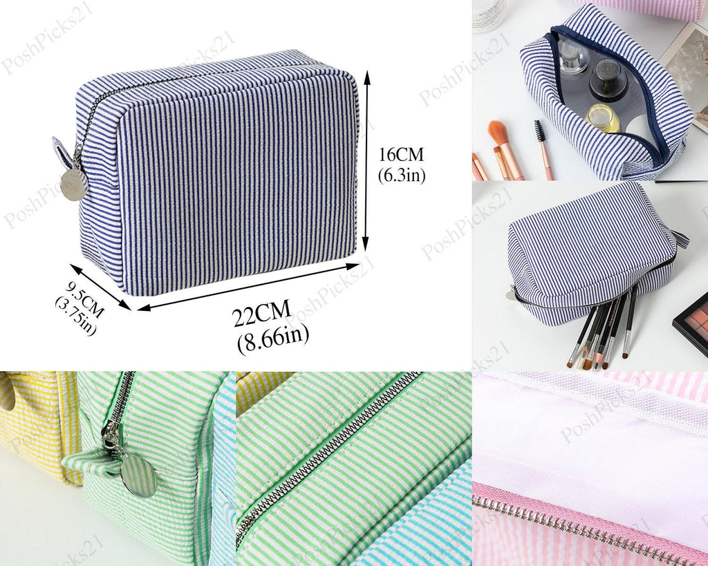 Monogrammed Toiletry Bag, Makeup Bag