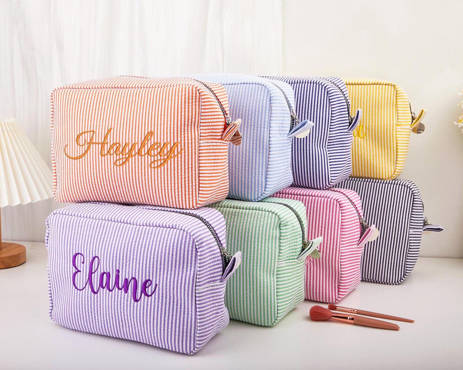 Monogrammed Toiletry Bag, Makeup Bag