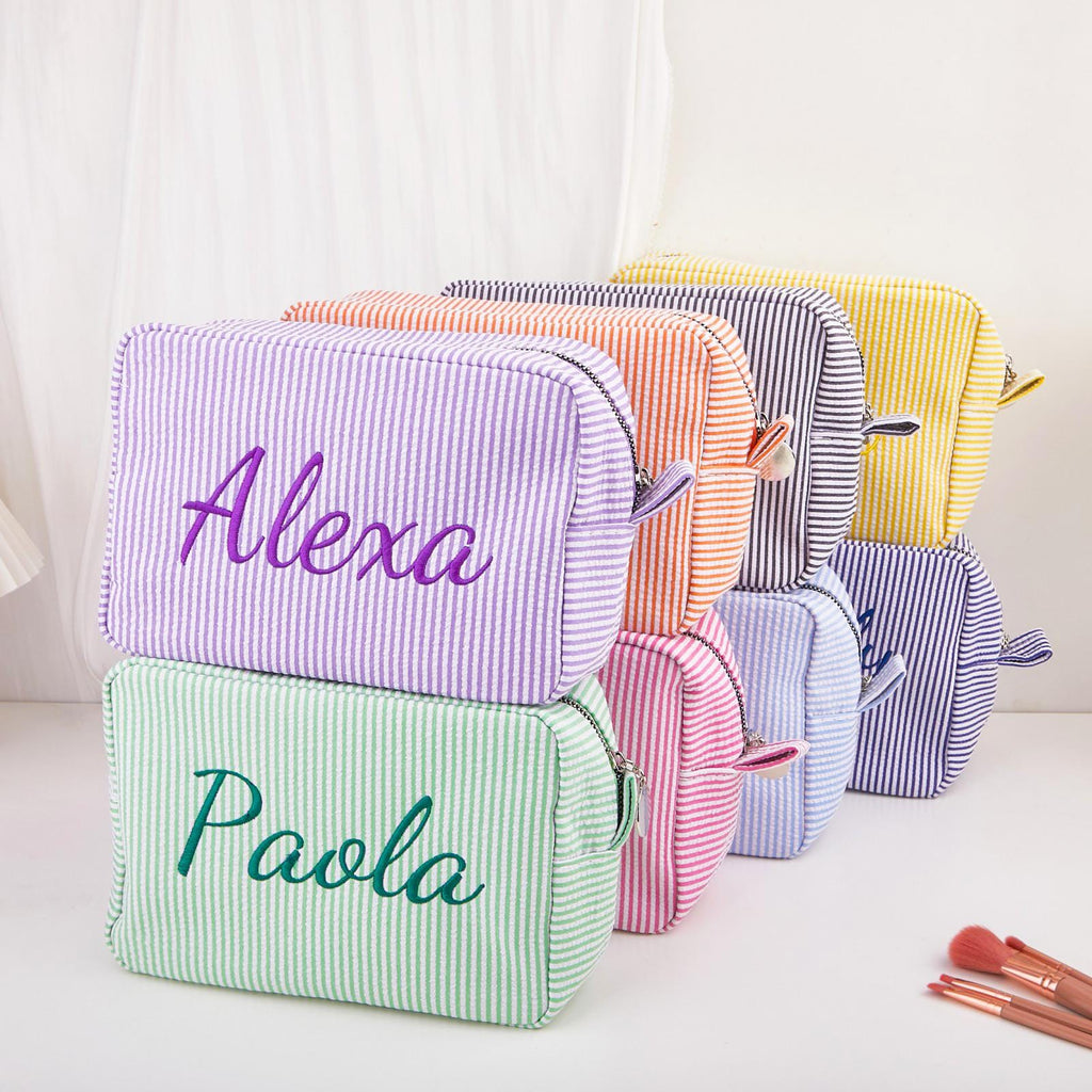 Monogrammed Toiletry Bag, Makeup Bag