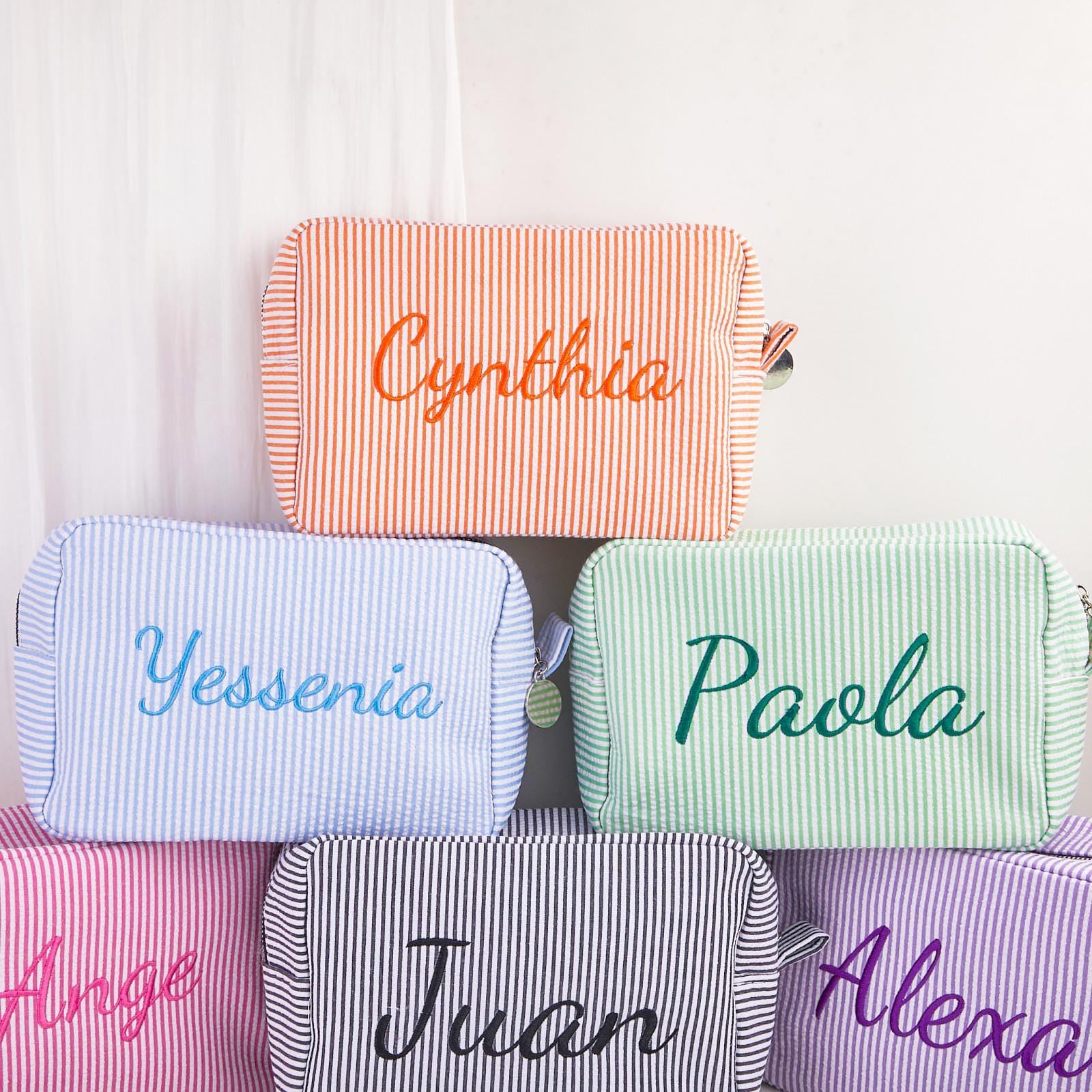 Monogrammed Toiletry Bag, Makeup Bag