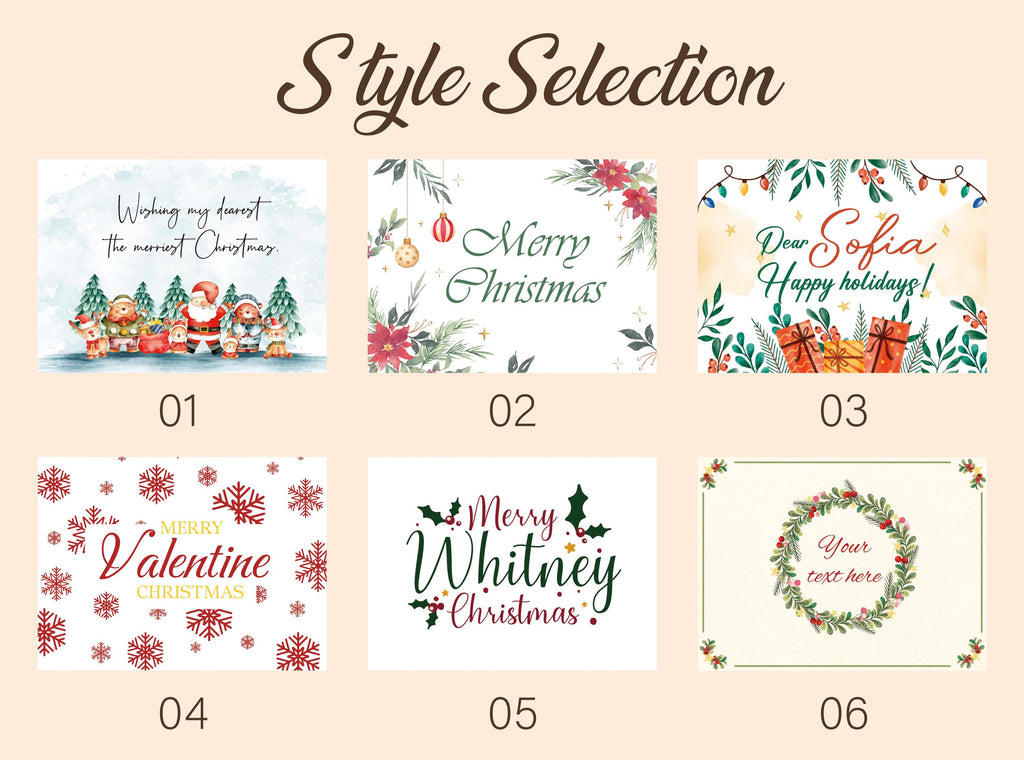 Personalized Christmas Gift Box - Custom Holiday Gift for Women & Best Friends