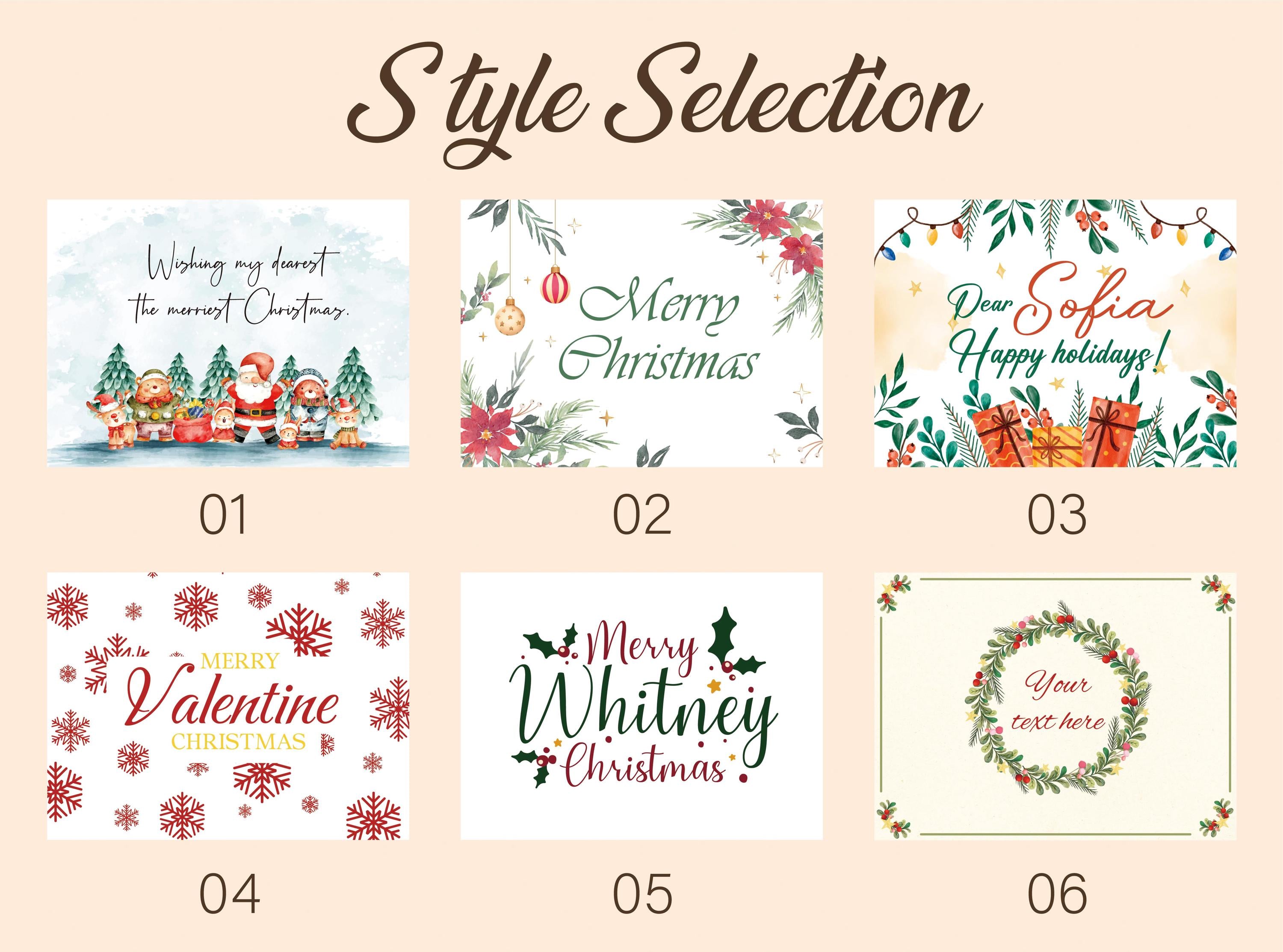 Personalized Christmas Gift Box - Custom Holiday Gift for Women & Best Friends