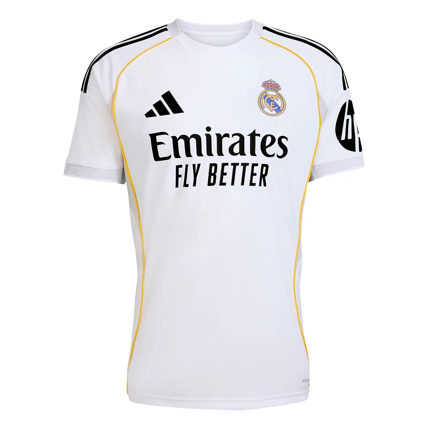 Adidas Real Madrid Home Jersey 25/26 - Men's Soccer Shirt with Aeroready Technology